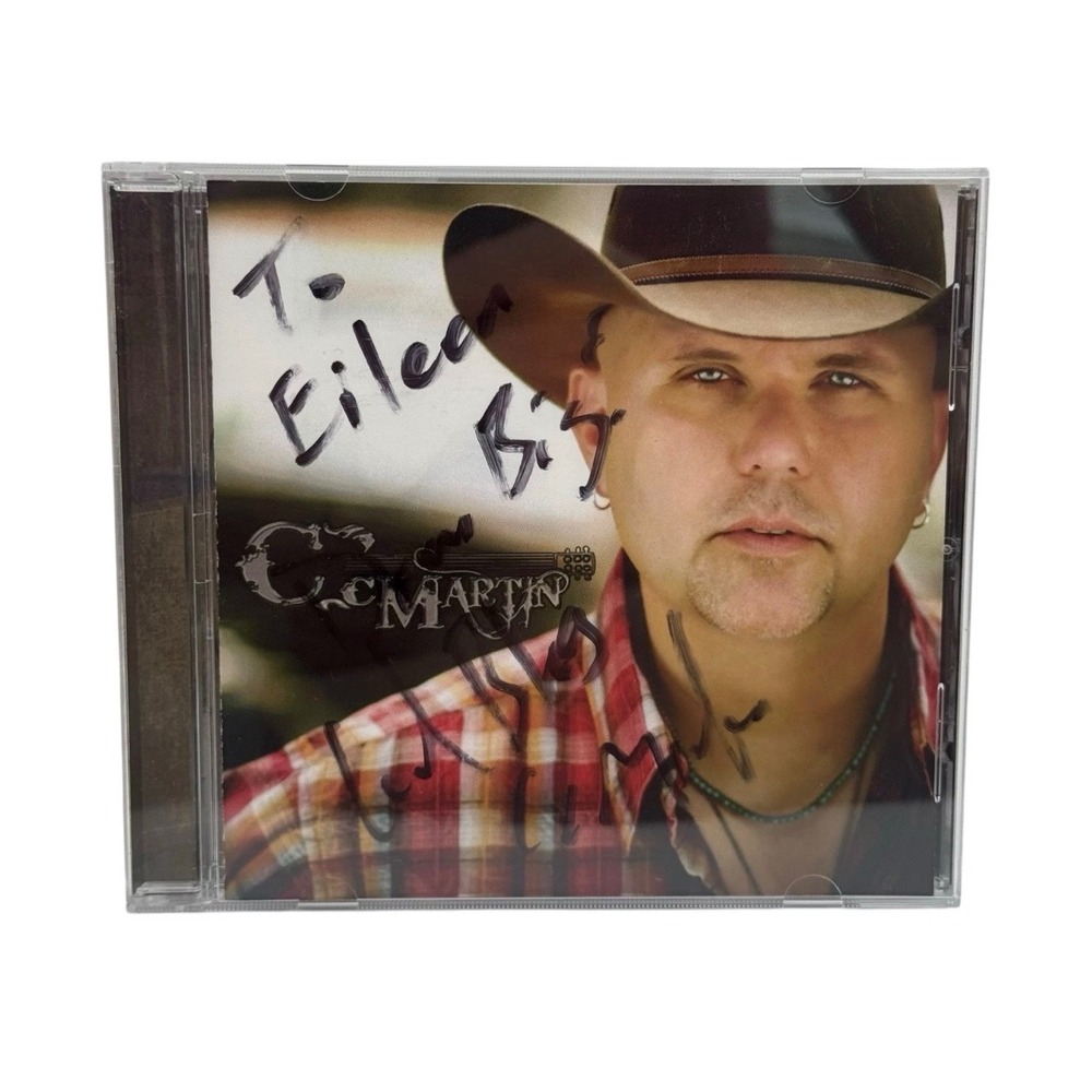 CC Martin: Signed Autographed CD 2012 Country Music Album Personalized